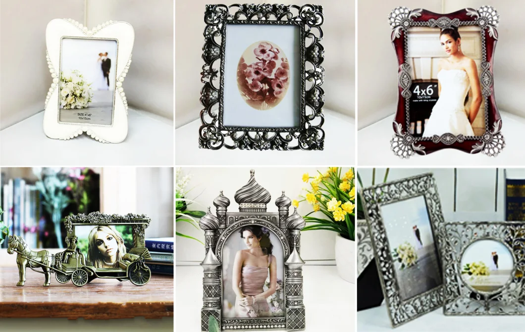 Decoration Album Personalized Gift Craft Advertising Display Mirror Plaque Wedding Crystal Glass MDF Wood Collage Flower Picture&#160; Photoframe (06)